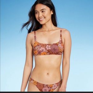 Multi floral bikini